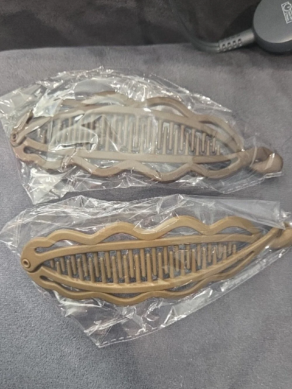 Banana Clips Hair for Thick Hair - 6.69 Inch, Brown & Coffee, 2Pcs